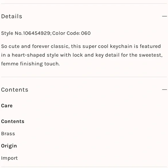 Free People Heart Lock - Picture 4 of 4